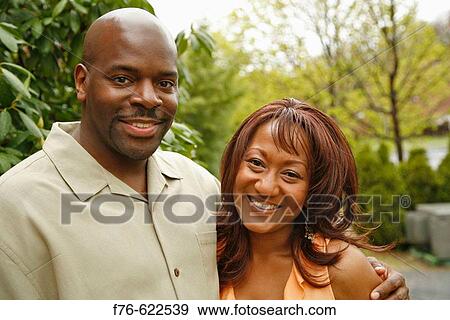 Stock Photo - African American couple.. Fotosearch