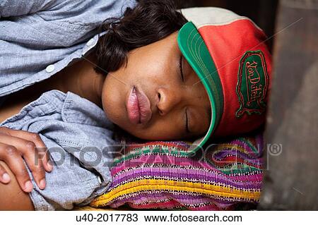 African American girl sleeping with baseball cap. View Large Photo Image Stock Image - African American girl sleeping with baseball cap.. Fotosearch