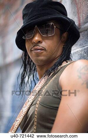 Stock Image - African American man. Fotosearch