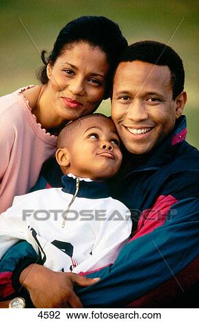 African-American Mom, Dad, and son View Large Photo Image Stock Image - African-American Mom, Dad, and son. Fotosearch