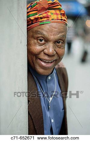 Stock Image - African American senior man. Fotosearch