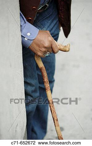 Stock Image - African American senior man. Fotosearch