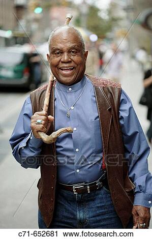Stock Image - African American senior man. Fotosearch