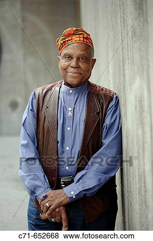 Stock Photo - African American senior man. Fotosearch