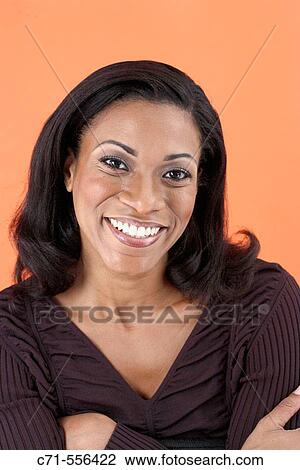 Stock Image - African american woman 20? s-30? s. Fotosearch