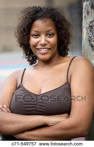 African-American woman View Large Photo Image Stock Photo - African-American woman. Fotosearch