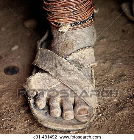 African feet. Tanzania View Large Photo Image Stock Image - African feet. Tanzania. Fotosearch