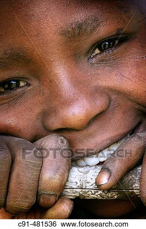 African girl smiling. Tanzania View Large Photo Image Stock Photograph - African girl smiling. Tanzania. Fotosearch
