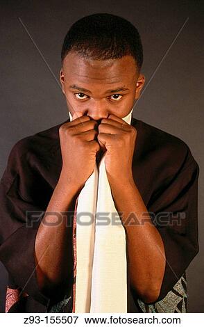 Stock Photo - Afro-american man. Fotosearch