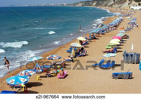 Aghia Varvara beach Corfu island, Greece View Large Photo Image Picture - Aghia Varvara beach Corfu island, Greece. Fotosearch