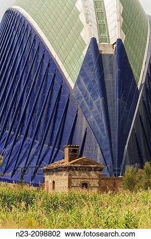 Stock Image - AGORA; CITY ARTS AND SCIENCES, VALENCIA, SPAIN.. Fotosearch