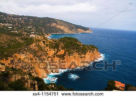 Aigua blava, Costa Brava, Begur, Girona, Spain, Europe. February 2010 View Large Photo Image Stock Image - Aigua blava, Costa Brava, Begur, Girona, Spain, Europe. February 2010. Fotosearch