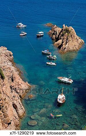 Aigua Xelida, near Tamariu. Costa Brava, Girona province, Catalonia, Spain. View Large Photo Image Stock Photo - Aigua Xelida, near Tamariu. Costa Brava, Girona province, Catalonia, Spain.. Fotosearch
