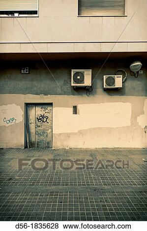 Air-conditioning, Valencia, Spain View Large Photo Image Stock Photo - Air-conditioning, Valencia, Spain. Fotosearch