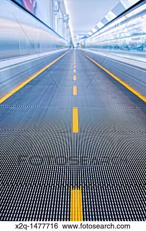 Airport Walkway View Large Photo Image Stock Photograph - Airport Walkway. Fotosearch