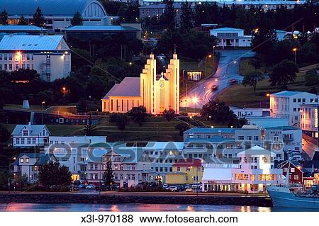 Akureyrarkirkja in Akureyri, Iceland, is a Lutheran church View Large Photo Image Stock Photo - Akureyrarkirkja in Akureyri, Iceland, is a Lutheran church. Fotosearch