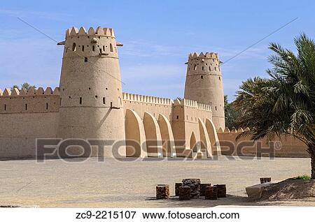 Stock Photo - Al Jahli Fort, Abu Dhabi.. Fotosearch
