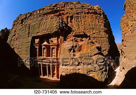 Al Khazneh (? The Treasury? ) ruins, Petra. Jordan View Large Photo Image Stock Photography - Al Khazneh (? The Treasury? ) ruins, Petra. Jordan. Fotosearch