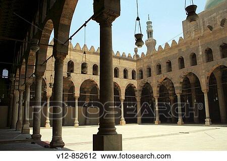 al Naser Mohammed Mosque Cairo, Egypt View Large Photo Image Stock Image - al Naser Mohammed Mosque Cairo, Egypt. Fotosearch