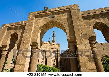 Al Refai Mosque, Cairo, Egypt View Large Photo Image Stock Photography - Al Refai Mosque, Cairo, Egypt. Fotosearch