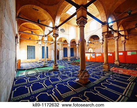 Al Silah Dar Mosque. Al Mu? izz hsitoric street. Cairo, Egypt View Large Photo Image Stock Image - Al Silah Dar Mosque. Al Mu? izz hsitoric street. Cairo, Egypt. Fotosearch