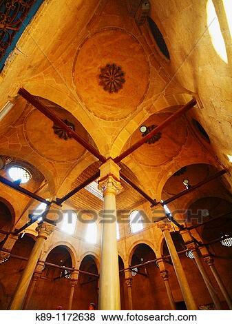 Al Silah Dar Mosque. Al Mu? izz hsitoric street. Cairo, Egypt View Large Photo Image Stock Photo - Al Silah Dar Mosque. Al Mu? izz hsitoric street. Cairo, Egypt. Fotosearch