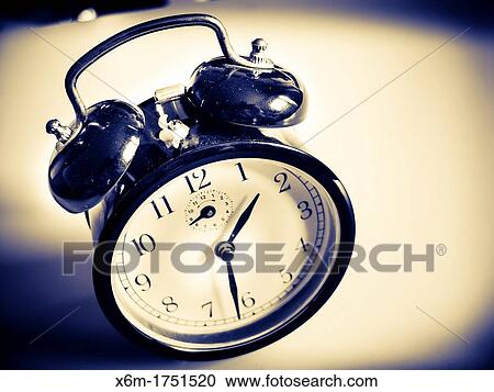 Stock Image - alarm clock. Fotosearch