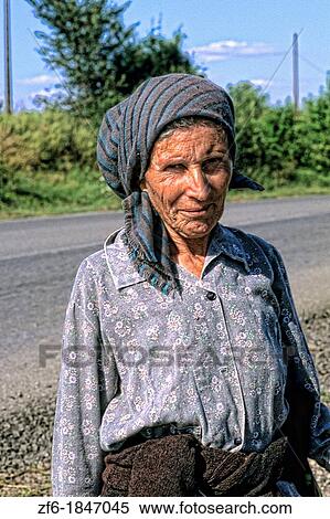 Albania close up of woman outside Tirana Albania View Large Photo Image Stock Photography - Albania close up of woman outside Tirana Albania. Fotosearch