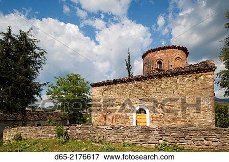 Albania, Kosina, old town church. View Large Photo Image Stock Photo - Albania, Kosina, old town church.. Fotosearch
