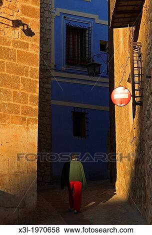 Albarracin, Teruel. Spain. View Large Photo Image Stock Photo - Albarracin, Teruel. Spain.. Fotosearch