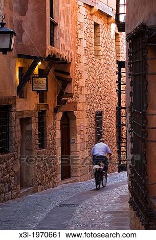 Albarrracin. Aragon, Spain. View Large Photo Image Stock Image - Albarrracin. Aragon, Spain.. Fotosearch