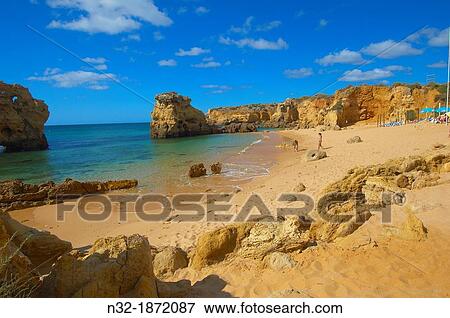 Albufeira, Arrifes Beach, Praia dos Arrifes Algarve, Portugal, Europe View Large Photo Image Stock Photo - Albufeira, Arrifes Beach, Praia dos Arrifes Algarve, Portugal, Europe. Fotosearch