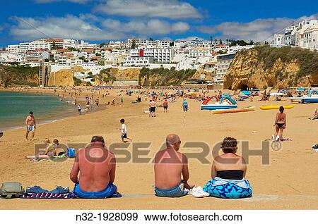 Albufeira, Praia Dos Pescadores, Algarve, Portugal, Europe View Large Photo Image Stock Photo - Albufeira, Praia Dos Pescadores, Algarve, Portugal, Europe. Fotosearch
