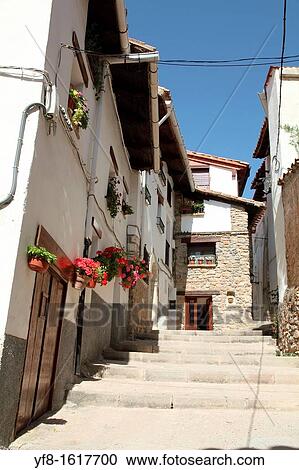 Alcala de la Selva village, Teruel, Spain View Large Photo Image Stock Image - Alcala de la Selva village, Teruel, Spain. Fotosearch
