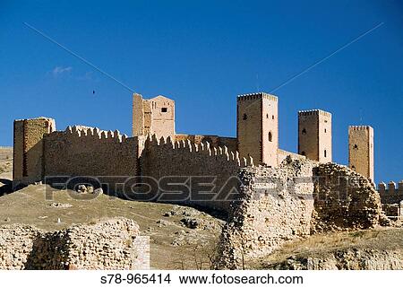Alcazar, Molina de Aragon, Guadalajara province, Castilla-La Mancha, Spain View Large Photo Image Picture - Alcazar, Molina de Aragon, Guadalajara province, Castilla-La Mancha, Spain. Fotosearch