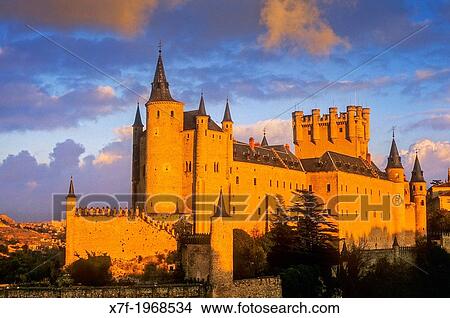 Alcazar, Segovia, Castilla-Leon, Spain. View Large Photo Image Picture - Alcazar, Segovia, Castilla-Leon, Spain.. Fotosearch