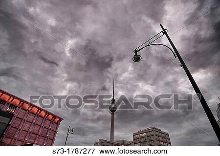 Alexanderplatz and Television Tower, Berlin, Germany View Large Photo Image Stock Photo - Alexanderplatz and Television Tower, Berlin, Germany. Fotosearch