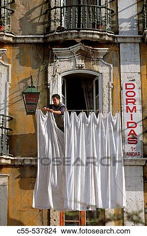 Alfama, Lisbon. Portugal View Large Photo Image Picture - Alfama, Lisbon. Portugal. Fotosearch