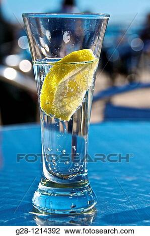 Alicante Spain glass of sparkling drink with lemon slice View Large Photo Image Stock Image - Alicante Spain glass of sparkling drink with lemon slice. Fotosearch