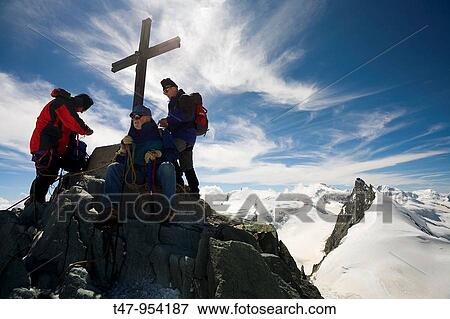 Allalinhorn near Saas Fee, Wallis, Switzerland View Large Photo Image Stock Photo - Allalinhorn near Saas Fee, Wallis, Switzerland. Fotosearch