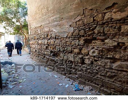 Stock Photo - Alley, Khan El Khalili, Islamic Quarter, Cairo, Egypt. Fotosearch