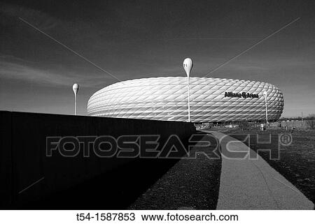Allianz Arena, Munich View Large Photo Image Stock Image - Allianz Arena, Munich. Fotosearch