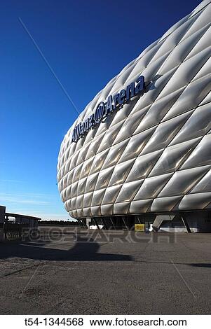 Stock Photo - Allianz Arena, Munich. Fotosearch