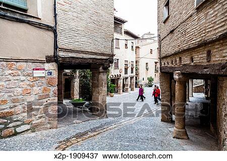 Alquezar, Huesca, Aragon, Spain View Large Photo Image Stock Photo - Alquezar, Huesca, Aragon, Spain. Fotosearch