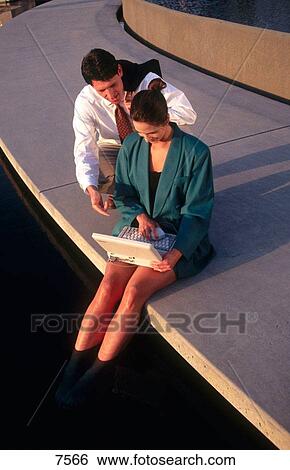 Alternative work style View Large Photo Image Stock Photograph - Alternative work style. Fotosearch