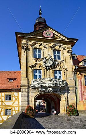 Altes Rathaus Old Town Hall Bamberg Germany Deutschland DE Bavaria UNESCO. View Large Photo Image Picture - Altes Rathaus Old Town Hall Bamberg Germany Deutschland DE Bavaria UNESCO.. Fotosearch