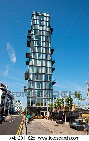 Altovetro (2010) block of flats Ringsend Docklands former harbour area central Dublin Ireland Europe. View Large Photo Image Stock Photography - Altovetro (2010) block of flats Ringsend Docklands former harbour area central Dublin Ireland Europe.. Fotosearch