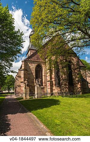 Altstaedter church in Hofgeismar on the German Fairy Tale Route, Hesse, Germany, Europe View Large Photo Image Stock Photo - Altstaedter church in Hofgeismar on the German Fairy Tale Route, Hesse, Germany, Europe. Fotosearch