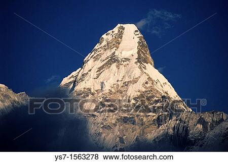 Ama Dablam the 6812 meters mountain in the eastern Nepal, Everest region, Khumbu, Everest, asia View Large Photo Image Stock Photo - Ama Dablam the 6812 meters mountain in the eastern Nepal, Everest region, Khumbu, Everest, asia. Fotosearch