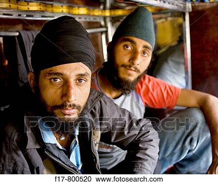 amazing closeup portrait of 2 man in kashmir sitting in a tata truck. View Large Photo Image Stock Image - amazing closeup portrait of 2 man in kashmir sitting in a tata truck.. Fotosearch